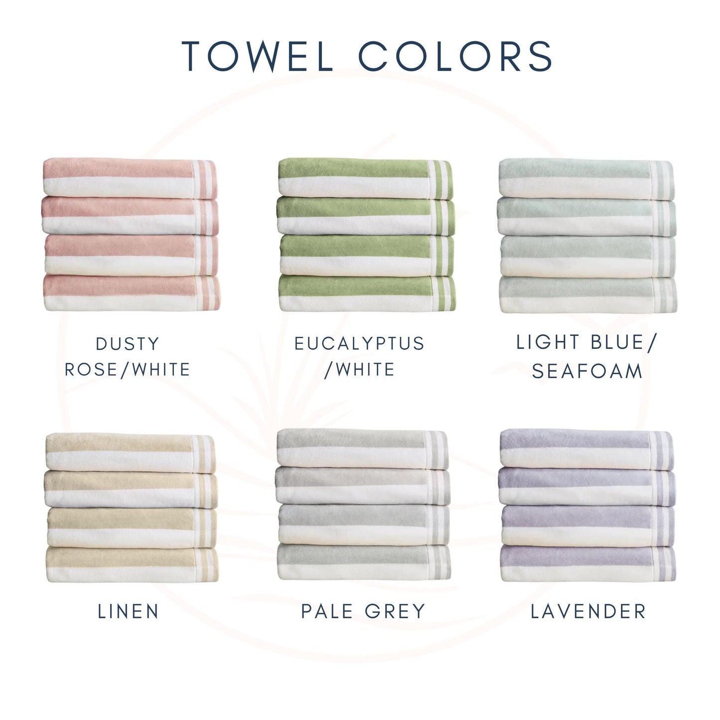 Cabana Striped Beach Towel | Personalized Beach Towel | Monogram Towel | Personalized Gifts | Custom Towel | Bachelorette Gift