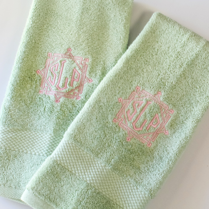 Monogrammed Hand Towel