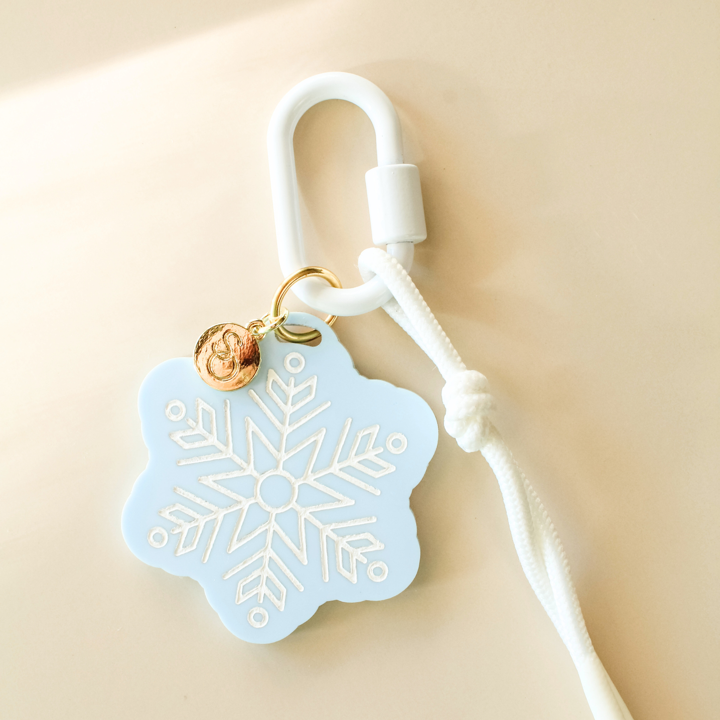 Snowflake Bag Charm