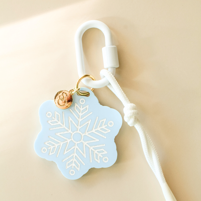 Snowflake Bag Charm