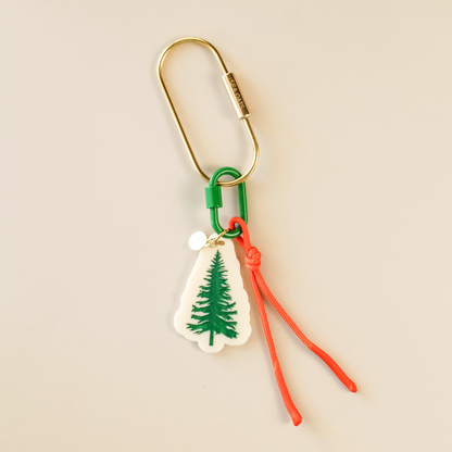 Brass Oval Keyring