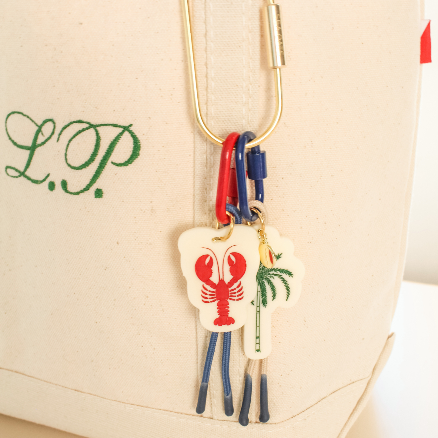 Crab Bag Charm
