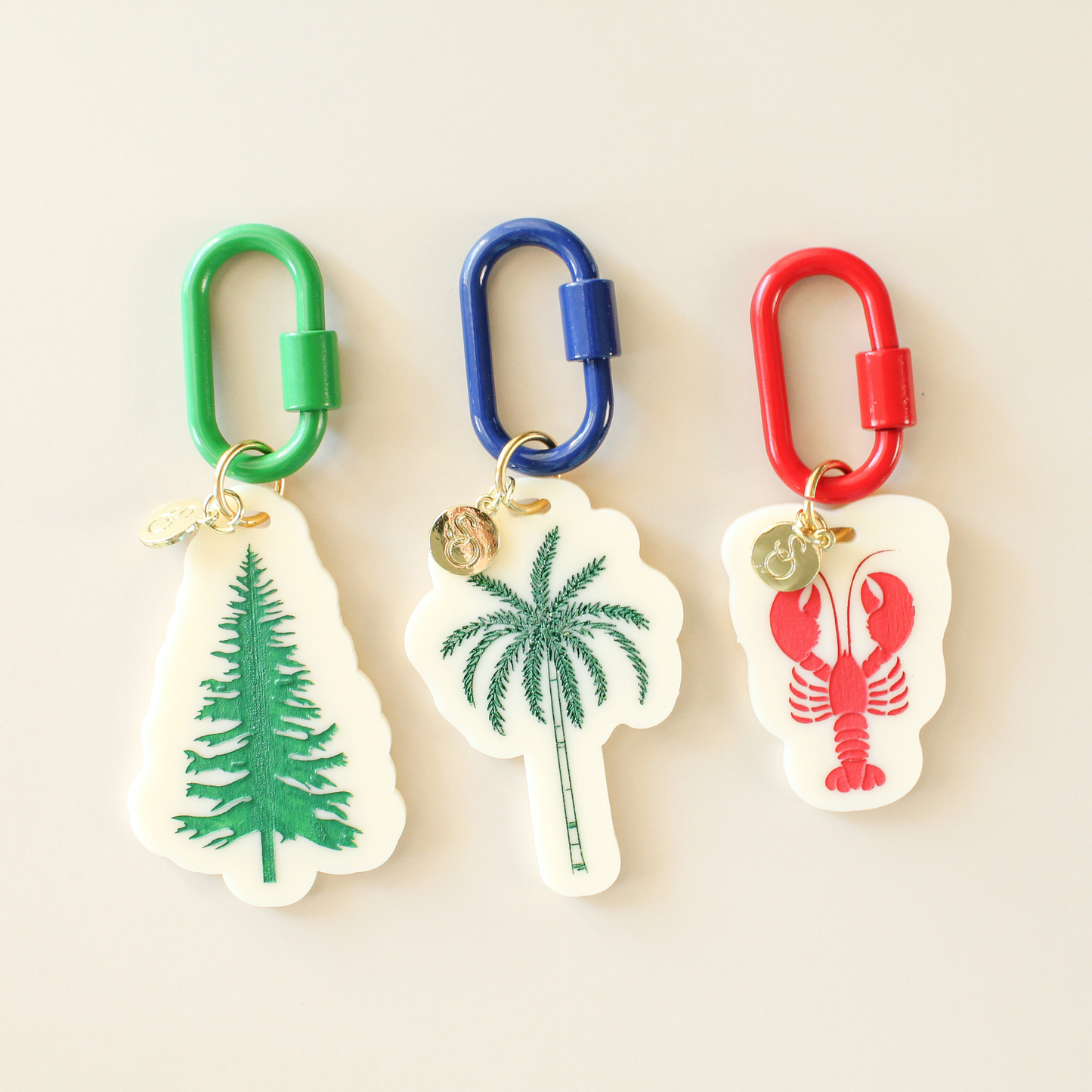Palm Tree Bag Charm