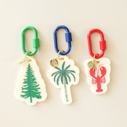 Palm Tree Bag Charm