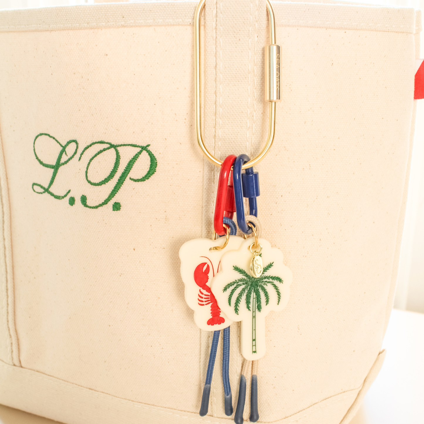 Palm Tree Bag Charm