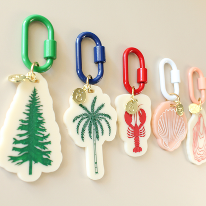 Pine Tree Bag Charm