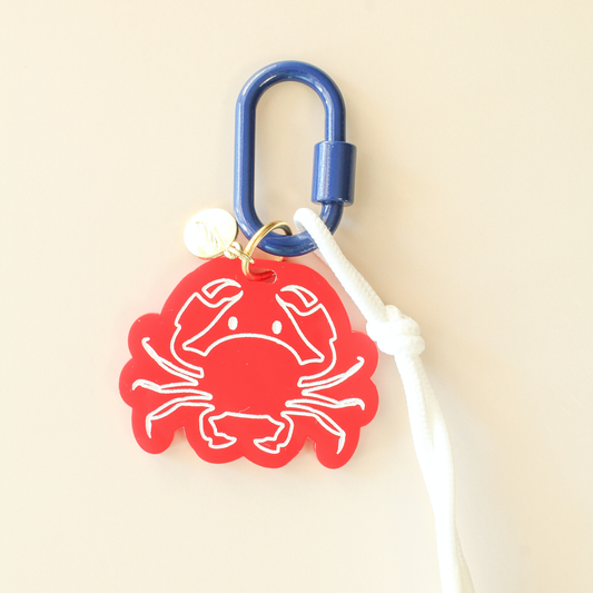 Crab Bag Charm