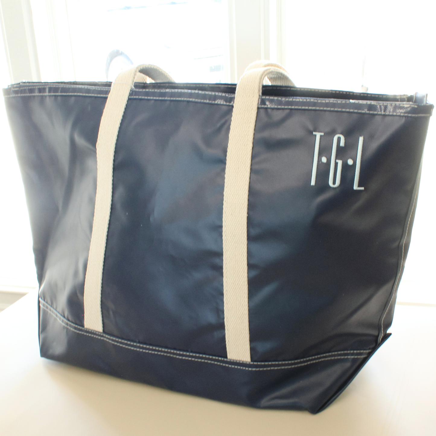 Large Vinyl Tote Bag