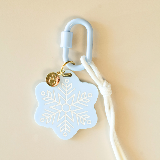 Snowflake Bag Charm