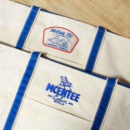 Custom Logo Canvas Tote Bag