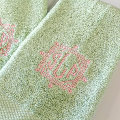 Monogrammed Hand Towel