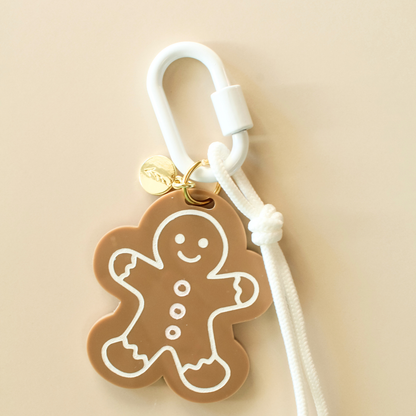 Gingerbread Bag Charm