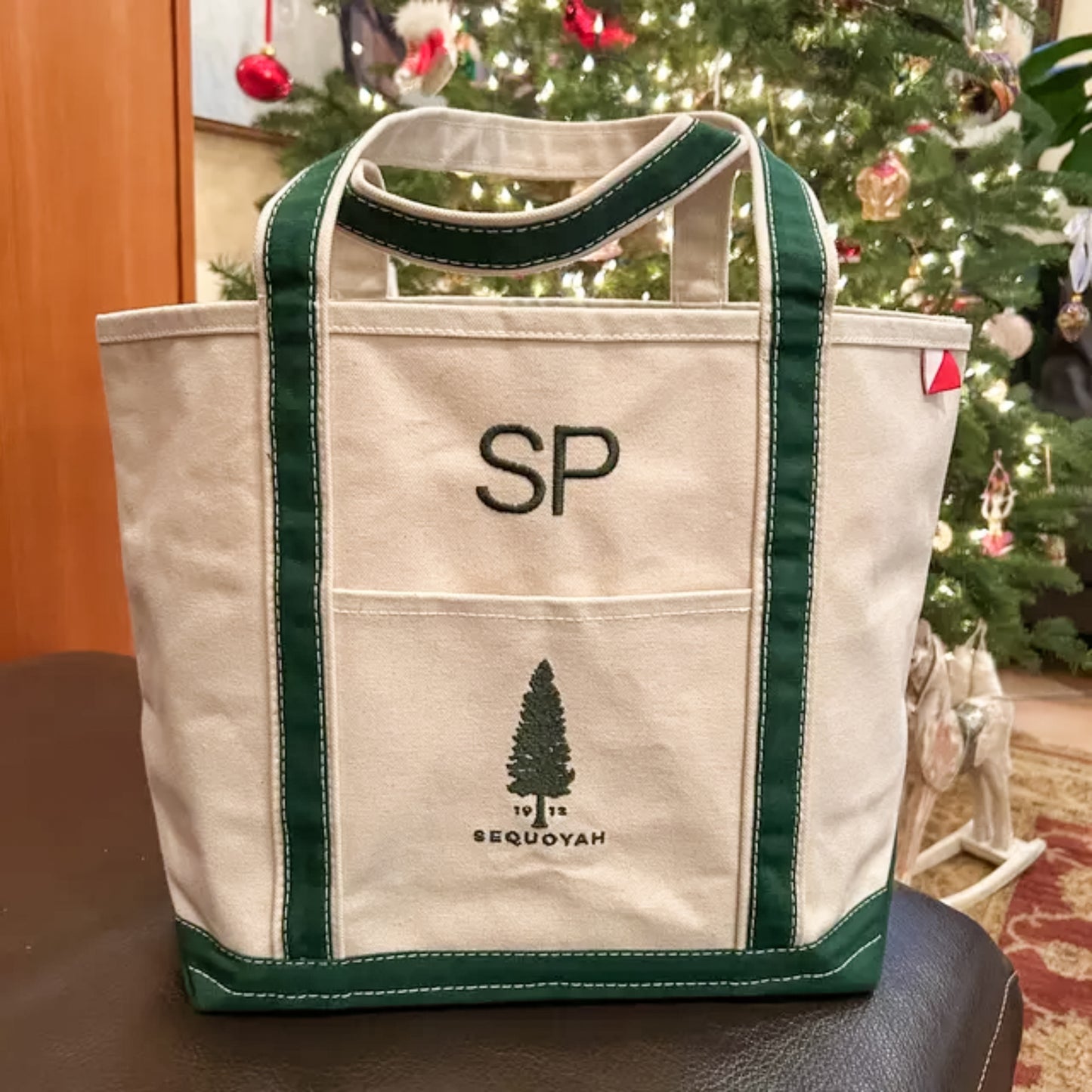 Custom Logo Canvas Tote Bag