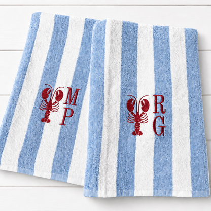 Pastel Cabana Stripe Towels