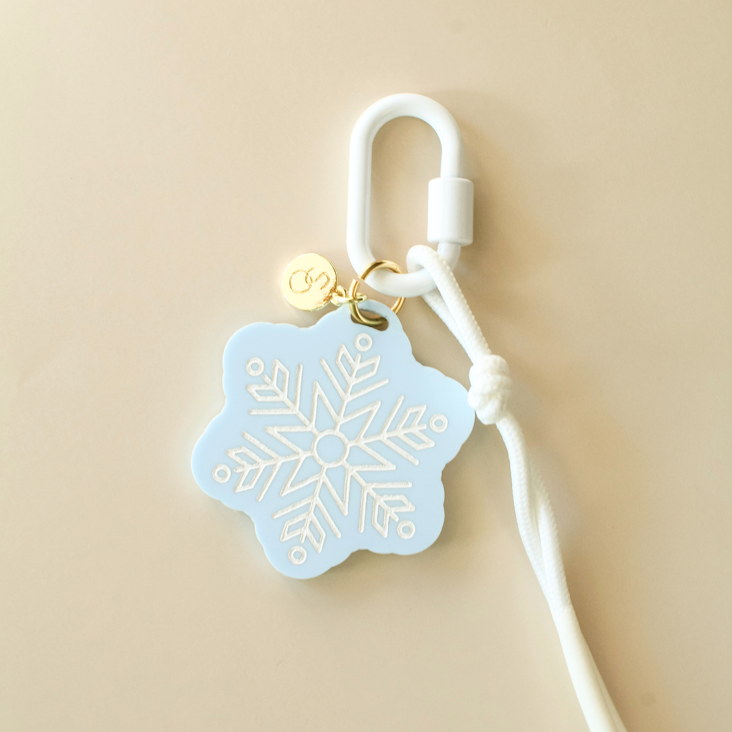 Snowflake Bag Charm