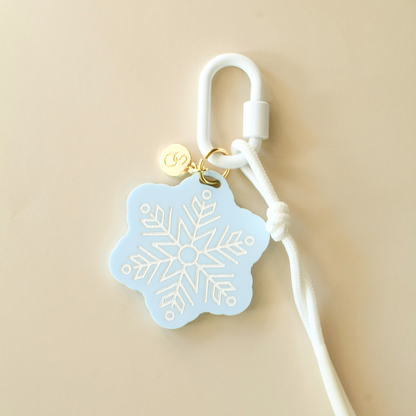 Snowflake Bag Charm
