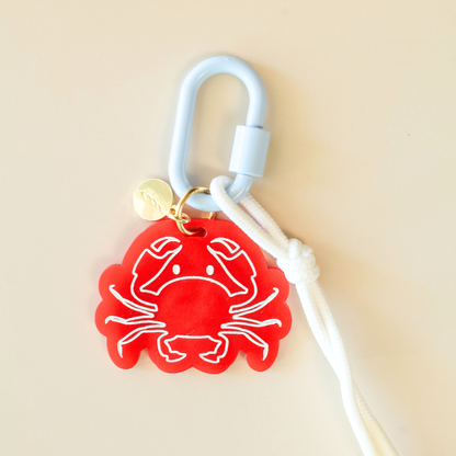Crab Bag Charm