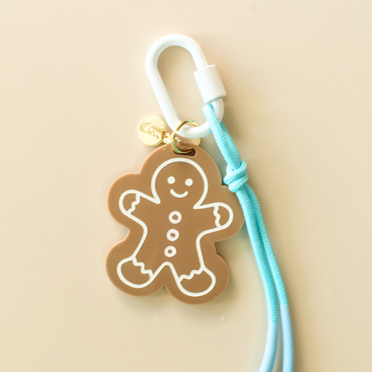 Gingerbread Bag Charm