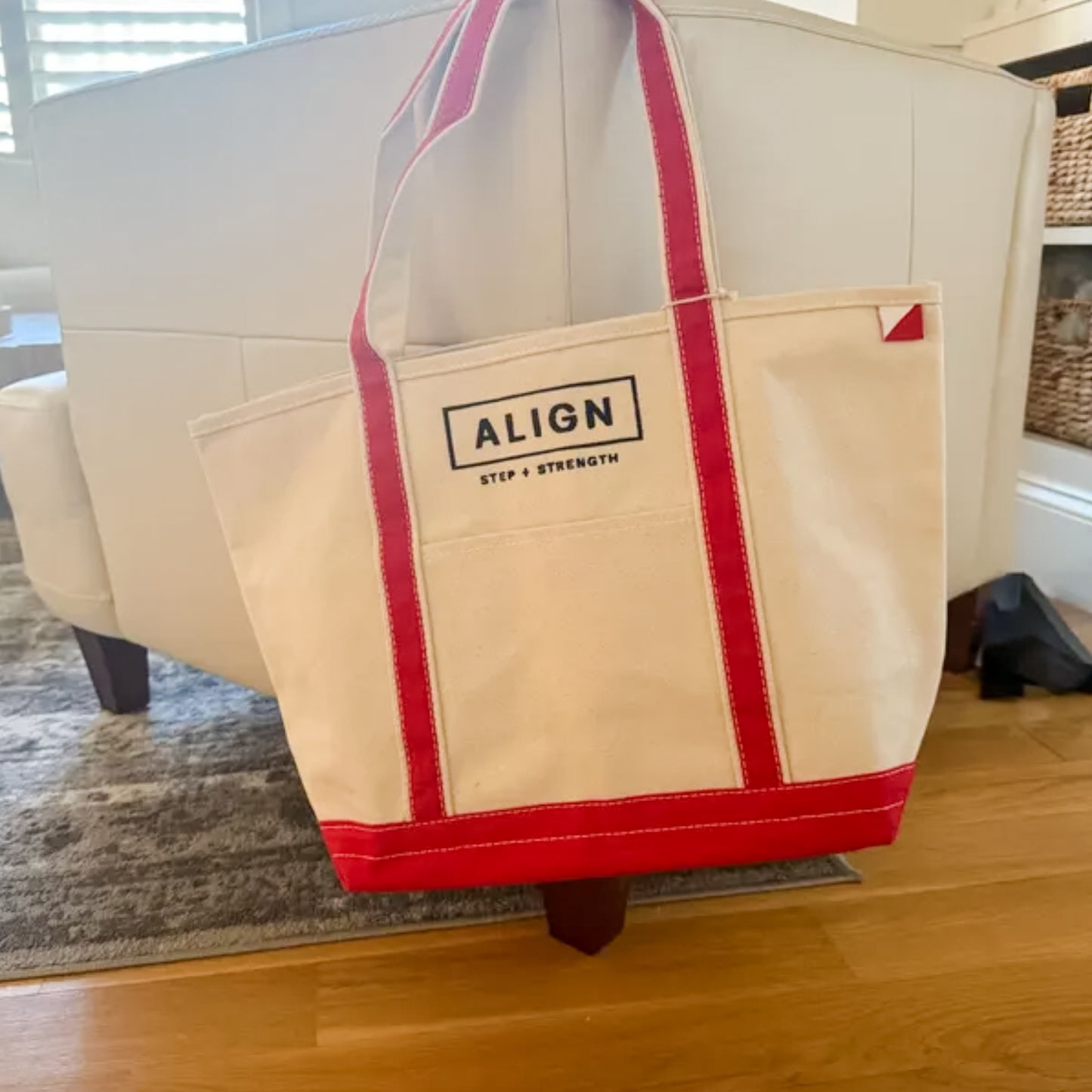 Custom Logo Canvas Tote Bag