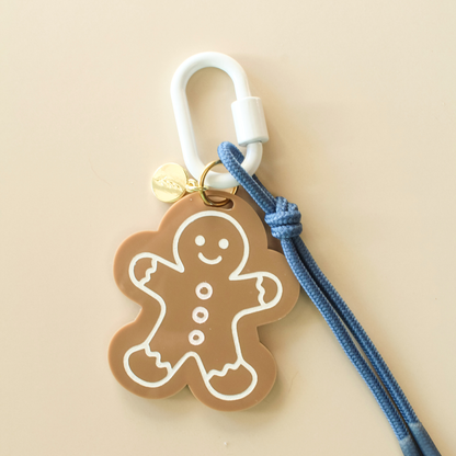 Gingerbread Bag Charm