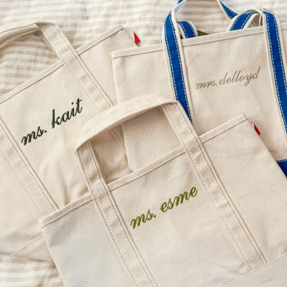 Mini Canvas Tote