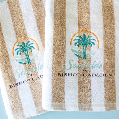 Custom Logo Beach Towels