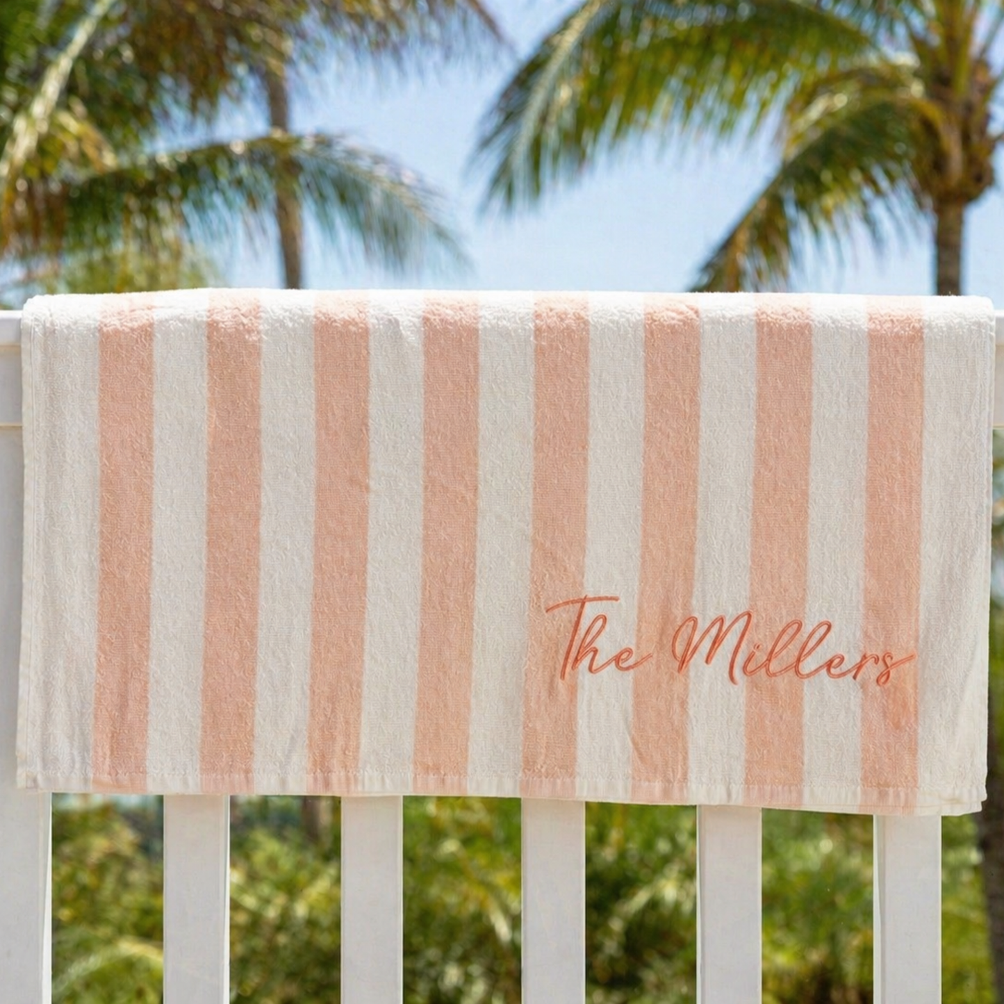 Pastel Cabana Stripe Towels