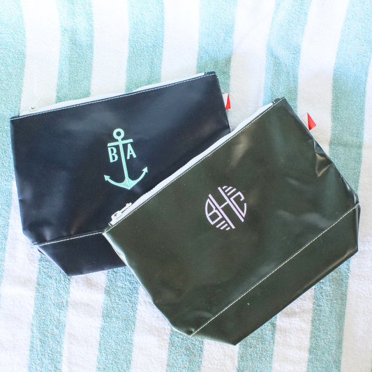 Waterproof Vinyl Zipper Pouch