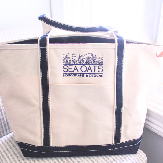Custom Logo Canvas Tote Bag
