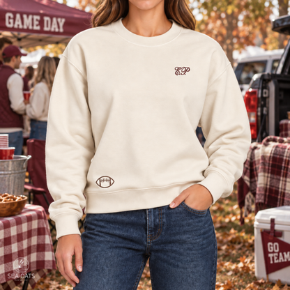 Personalized Embroidered Icon Sweatshirt