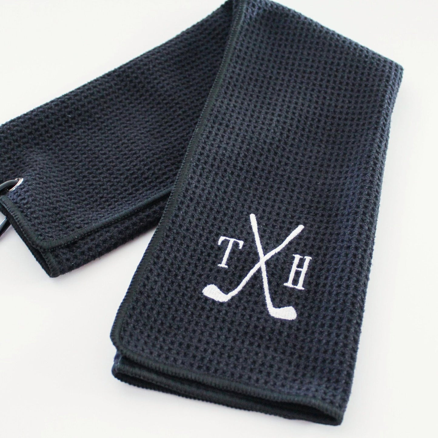 Personalized Golf Towel | Embroidered Sports Towel | Custom Golf Towel | Personalized Gifts | Golf | Tennis | Pickleball