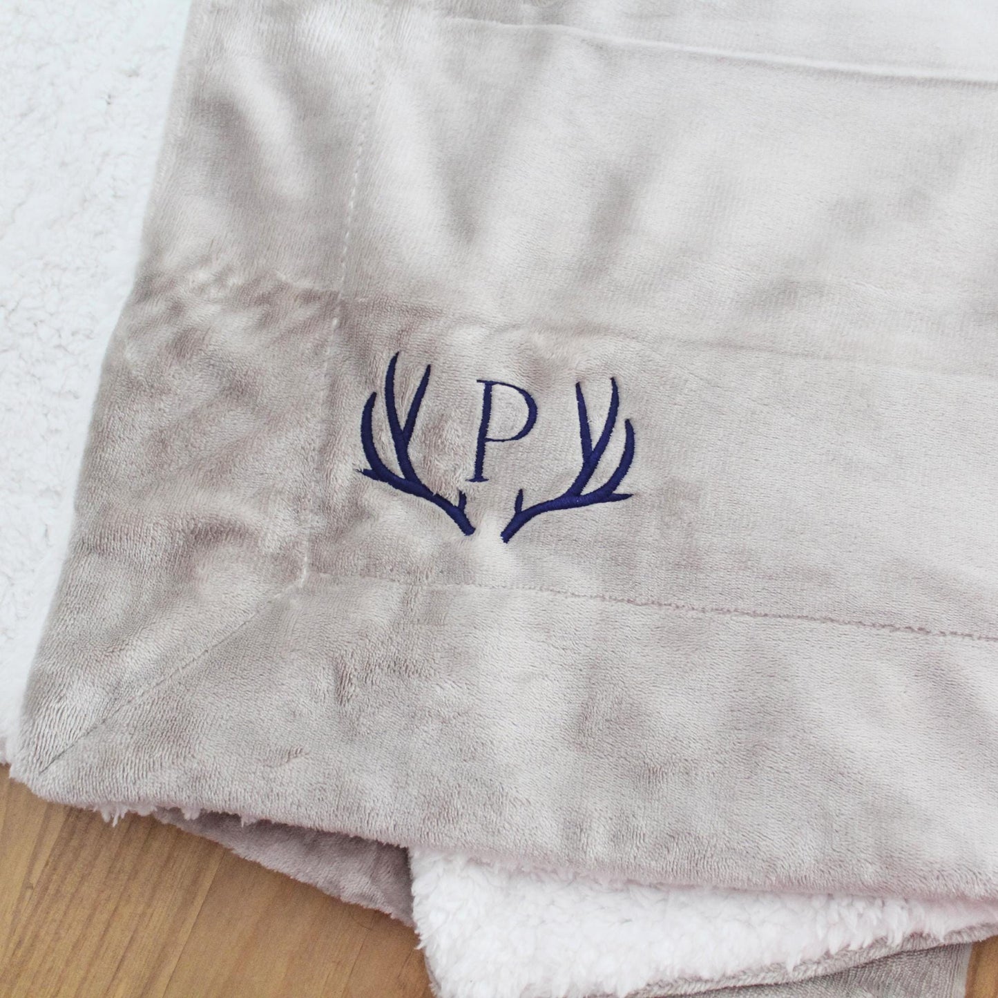 Personalized Fleece Throw Blanket | Sherpa Blanket | Personalized Gift | Housewarming Gift | Corporate Gift | Personalized Throw