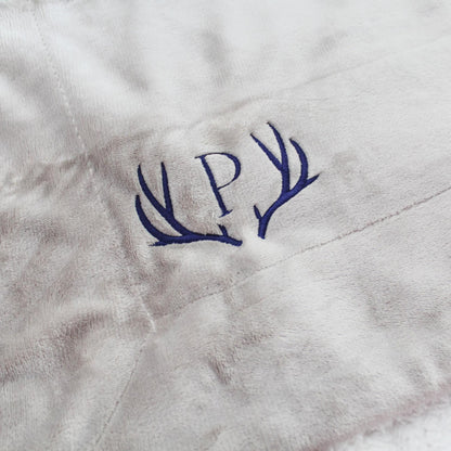 Personalized Fleece Throw Blanket | Sherpa Blanket | Personalized Gift | Housewarming Gift | Corporate Gift | Personalized Throw