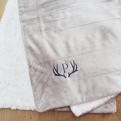 Personalized Fleece Throw Blanket | Sherpa Blanket | Personalized Gift | Housewarming Gift | Corporate Gift | Personalized Throw