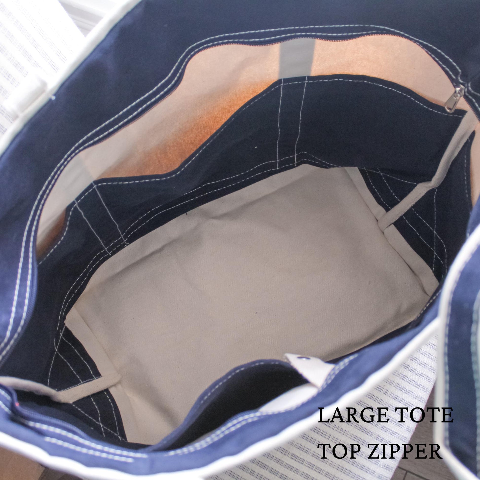 Custom Logo Embroidered Canvas Tote Bag