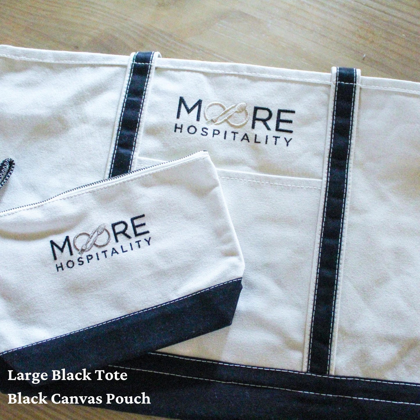 Custom Logo Canvas Wine Tote | Business Branded Gifts | Custom Company Logo Canvas Wine Tote | Corporate Gift | Branded Christmas Gifts