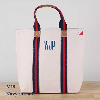 Personalized Canvas Tote Bag | Embroidered Tote Bag | Monogrammed Tote Bag | Personalized Gifts | Everyday Tote Bag | Work School Tote