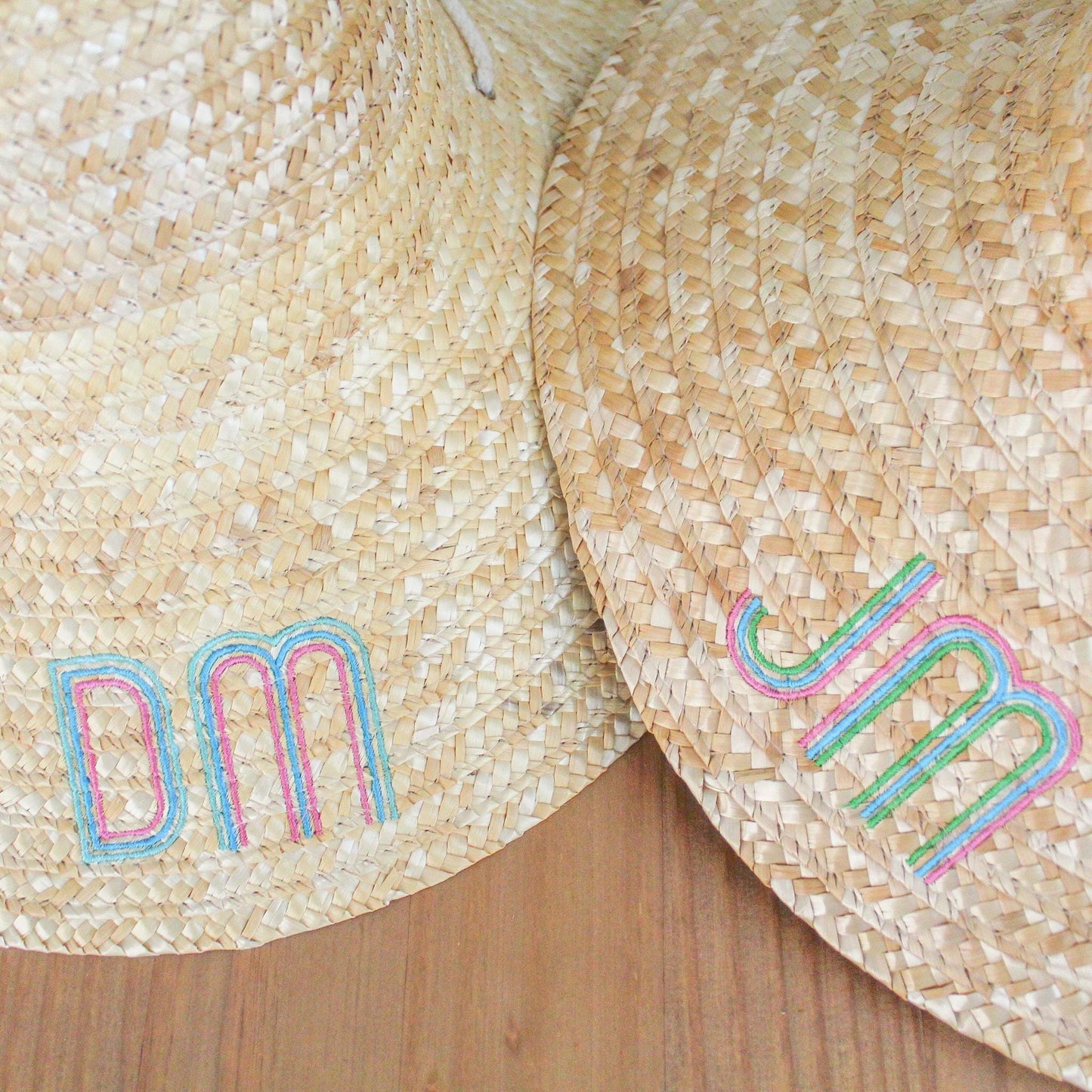 Personalized Straw Beachcomber Hat | Sun Hat | Beach Hat | Bachelorette Gift | Personalized Gifts | Lifeguard Hat | Monogrammed Straw Hat