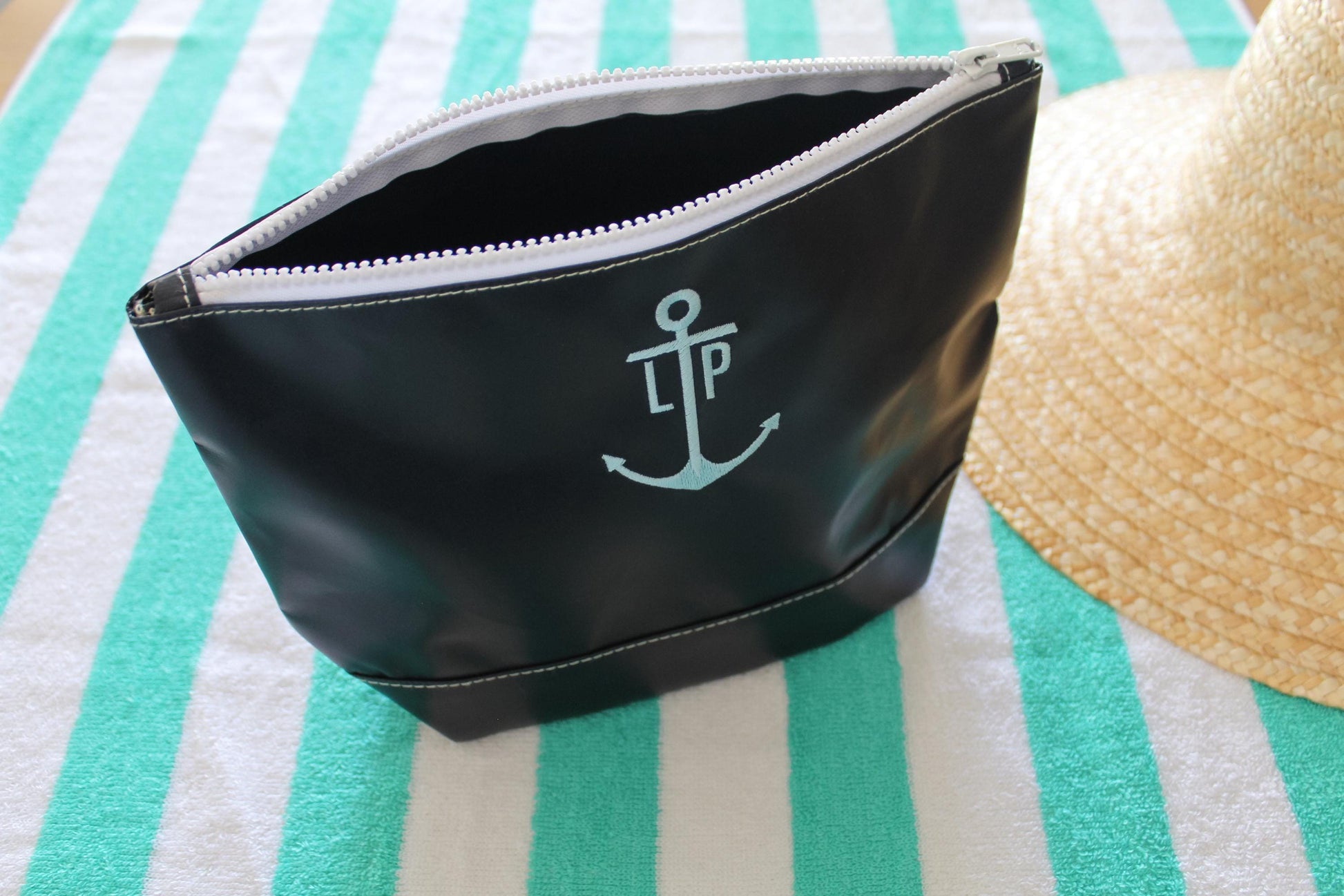 Waterproof Vinyl Zipper Pouch | Personalized Zipper Pouch | Personalized Gifts | Travel Pouch | Monogrammed Everything Pouch