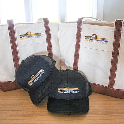 Custom Canvas Boat Tote Bag: 2 Tote Minimum | Business Branded Gifts | Custom Company Logo Canvas Tote | Corporate Gifting | Branded Gifts