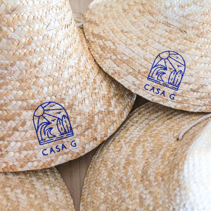Personalized Straw Beachcomber Hat | Sun Hat | Beach Hat | Bachelorette Gift | Personalized Gifts | Lifeguard Hat | Monogrammed Straw Hat