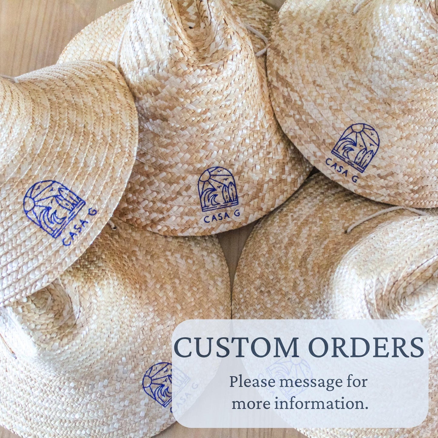 Personalized Straw Beachcomber Hat | Sun Hat | Beach Hat | Bachelorette Gift | Personalized Gifts | Lifeguard Hat | Monogrammed Straw Hat