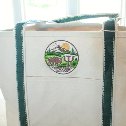 Custom Canvas Boat Tote Bag: 2 Tote Minimum | Business Branded Gifts | Custom Company Logo Canvas Tote | Corporate Gifting | Branded Gifts