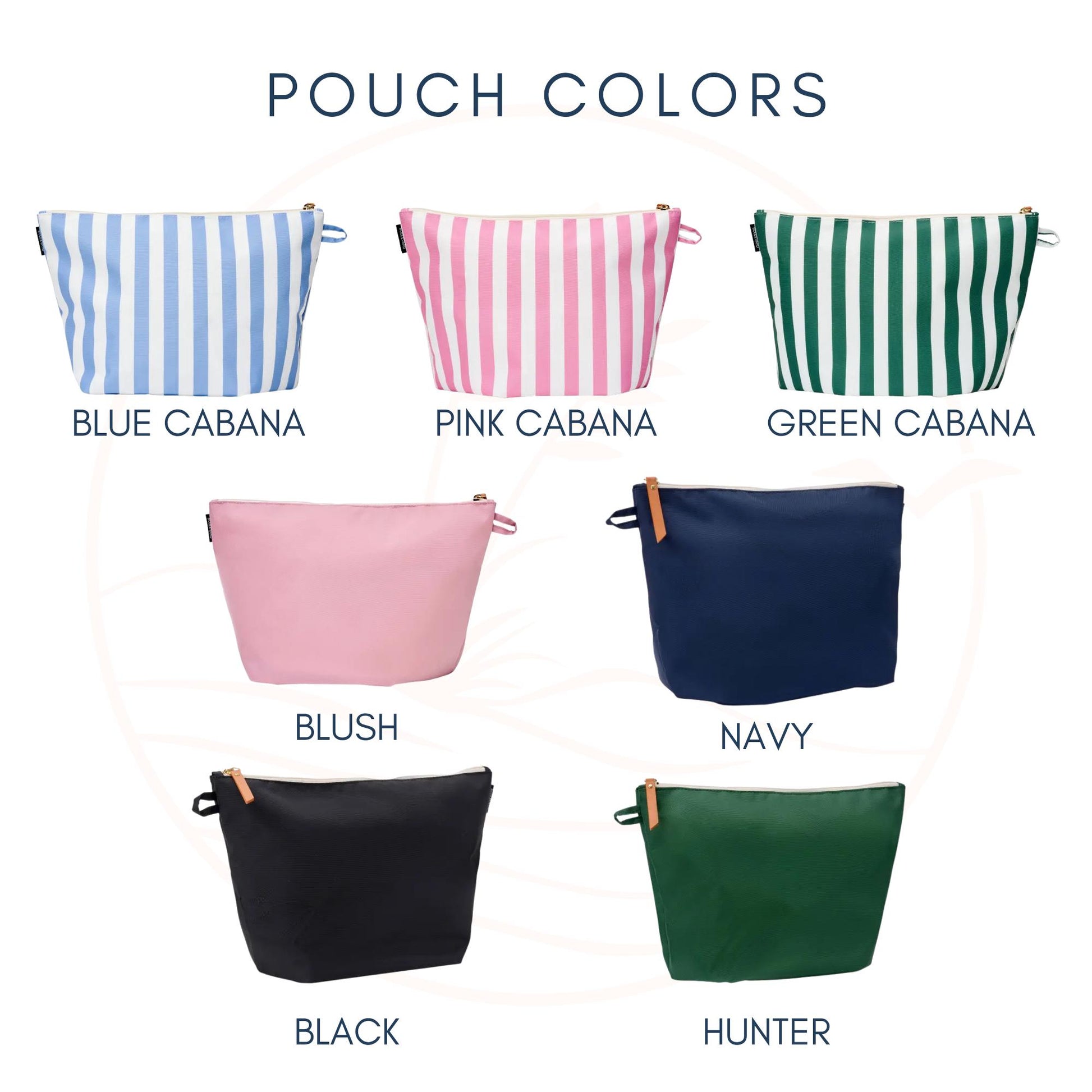 Personalized Nylon Zipper Pouch | Embroidered Zipper Pouch | Personalized Gifts | Travel Pouch | Monogrammed Cosmetic Bag | Snack Pouch