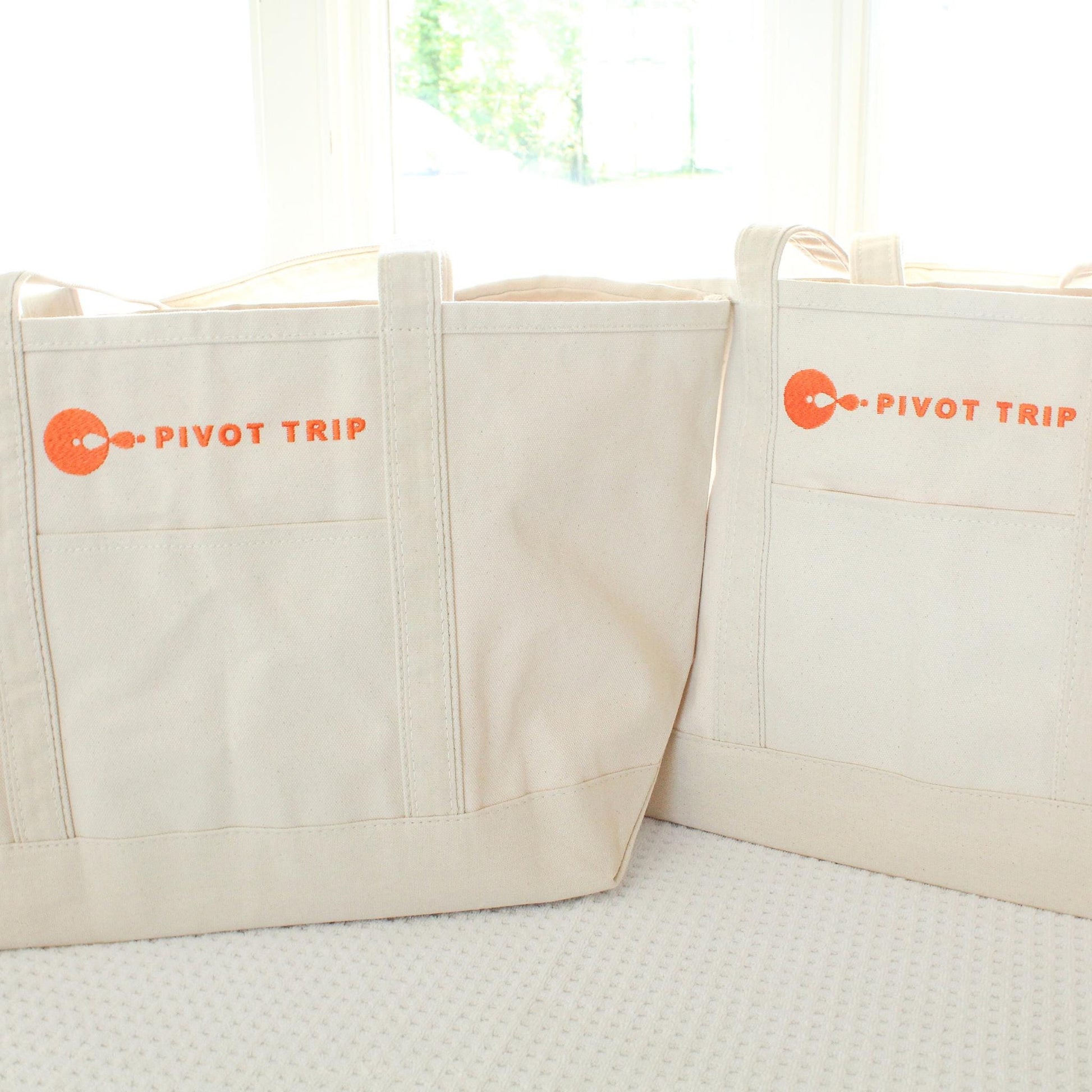 Custom Canvas Boat Tote Bag: 2 Tote Minimum | Business Branded Gifts | Custom Company Logo Canvas Tote | Corporate Gifting | Branded Gifts