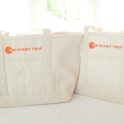 Custom Canvas Boat Tote Bag: 2 Tote Minimum | Business Branded Gifts | Custom Company Logo Canvas Tote | Corporate Gifting | Branded Gifts